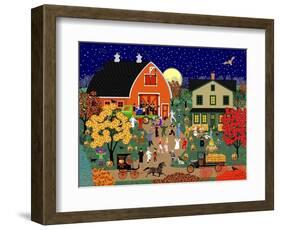 Halloween Barn Dance-Mark Frost-Framed Giclee Print