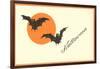 Halloween, Bats-null-Framed Art Print