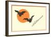 Halloween, Bats-null-Framed Art Print