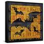 Halloween Bats-Design Turnpike-Framed Stretched Canvas