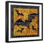 Halloween Bats-Design Turnpike-Framed Giclee Print