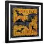 Halloween Bats-Design Turnpike-Framed Giclee Print