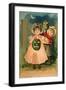 Halloween Black Jack O Lantern-Vintage Apple Collection-Framed Giclee Print