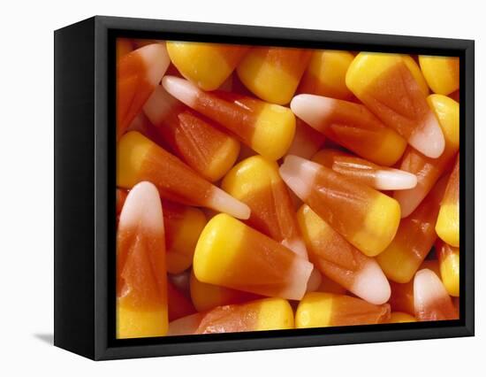 Halloween Candy Corn-Mitch Diamond-Framed Stretched Canvas