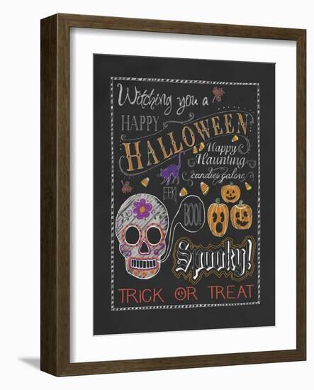 Halloween Card-Fiona Stokes-Gilbert-Framed Giclee Print