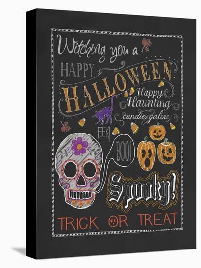 Halloween Card-Fiona Stokes-Gilbert-Stretched Canvas