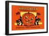 Halloween Cardboard Cutouts-null-Framed Art Print