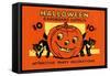 Halloween Cardboard Cutouts-null-Framed Stretched Canvas