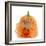 Halloween Cat Dressed Up Like a Pumpkin-Willee Cole-Framed Photographic Print