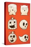 Halloween Characters-artplay-Stretched Canvas