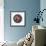 Halloween Crow and Eyeball Flat Icon with Long Shadow,Eps10-eatcute-Framed Premium Giclee Print displayed on a wall