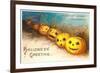 Halloween, Curiouser and Curiouser, Jack O'Lanterns-null-Framed Art Print