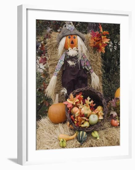 Halloween Decoration, Hill Country, Texas, USA-Rolf Nussbaumer-Framed Photographic Print