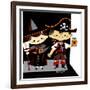 Halloween Friends - Jack & Jill-Bob Milnazik-Framed Giclee Print