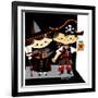 Halloween Friends - Jack & Jill-Bob Milnazik-Framed Giclee Print