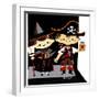 Halloween Friends - Jack & Jill-Bob Milnazik-Framed Giclee Print