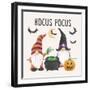 Halloween Gnomes II-Mary Urban-Framed Premium Giclee Print