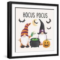 Halloween Gnomes II-Mary Urban-Framed Art Print