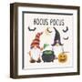 Halloween Gnomes II-Mary Urban-Framed Art Print