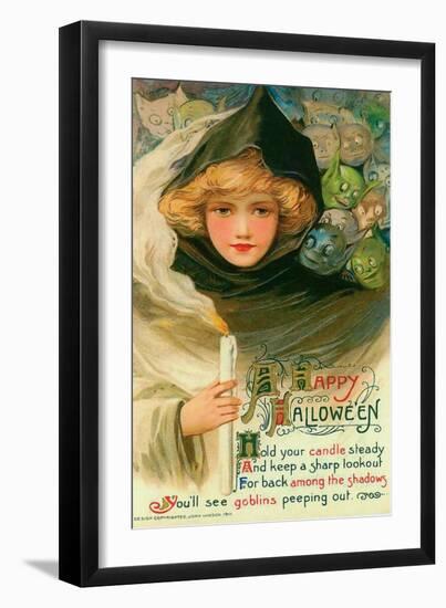 Halloween Goblins-Vintage Apple Collection-Framed Giclee Print