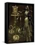 Halloween Graveyard-C-Jean Plout-Framed Stretched Canvas