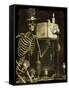 Halloween Graveyard-D-Jean Plout-Framed Stretched Canvas