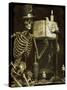 Halloween Graveyard-D-Jean Plout-Stretched Canvas