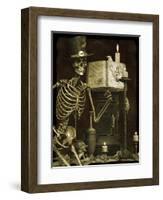 Halloween Graveyard-D-Jean Plout-Framed Giclee Print