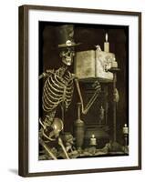 Halloween Graveyard-D-Jean Plout-Framed Giclee Print