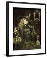 Halloween Graveyard-E-Jean Plout-Framed Giclee Print