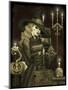 Halloween Graveyard-E-Jean Plout-Mounted Giclee Print