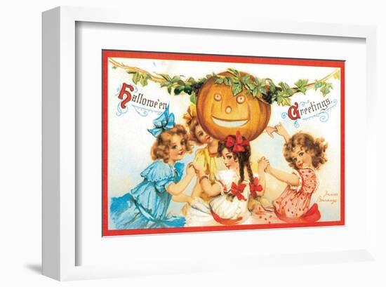 Halloween Greetings 2-Frances Brundage-Framed Art Print