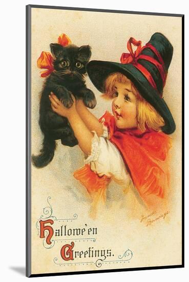 Halloween Greetings-Frances Brundage-Mounted Art Print