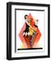 "Halloween Harlequin,"October 29, 1932-W. Wilkinson-Framed Giclee Print