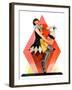 "Halloween Harlequin,"October 29, 1932-W. Wilkinson-Framed Giclee Print