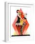 "Halloween Harlequin,"October 29, 1932-W. Wilkinson-Framed Giclee Print