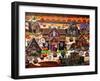 Halloween Haunted Cookie Town-Julie Pace Hoff-Framed Art Print