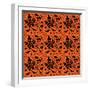 Halloween House Pattern-Julie Goonan-Framed Giclee Print