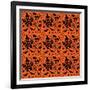 Halloween House Pattern-Julie Goonan-Framed Giclee Print