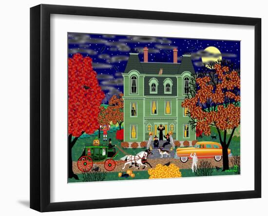 Halloween House-Mark Frost-Framed Giclee Print