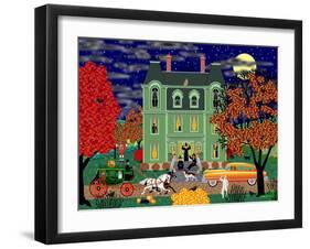 Halloween House-Mark Frost-Framed Giclee Print