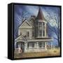 Halloween House-Debbi Wetzel-Framed Stretched Canvas