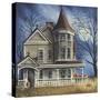 Halloween House-Debbi Wetzel-Stretched Canvas