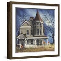 Halloween House-Debbi Wetzel-Framed Giclee Print