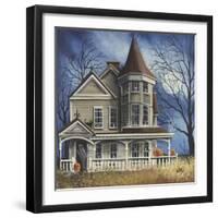 Halloween House-Debbi Wetzel-Framed Giclee Print