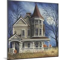 Halloween House-Debbi Wetzel-Mounted Giclee Print