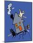 Halloween House-Carla Martell-Mounted Giclee Print