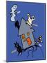 Halloween House-Carla Martell-Mounted Premium Giclee Print