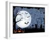 Halloween Illustration-losw-Framed Art Print