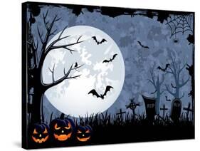 Halloween Illustration-losw-Stretched Canvas